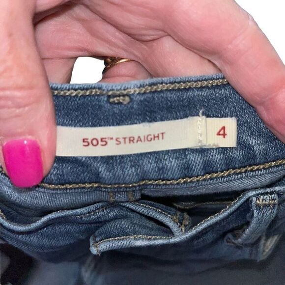 Levi’s 505 straight leg jeans 4 - Picture 5 of 7